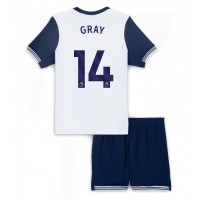 Tottenham Hotspur Archie Gray #14 Heimtrikotsatz Kinder 2024-25 Kurzarm (+ Kurze Hosen)